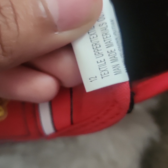 Disney Lightning McQueen Red Kids Sneakers - Picture 2 of 5